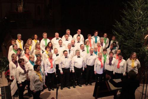 Pour finir, un concert de Noël à la collégiale Saint-Florent de Niederhaslach.